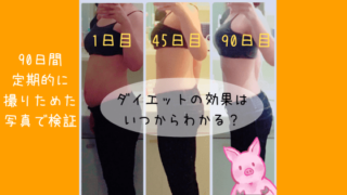 ダイエットの効果はいつから ダイエットビフォーアフター写真で検証 りんめの備忘録